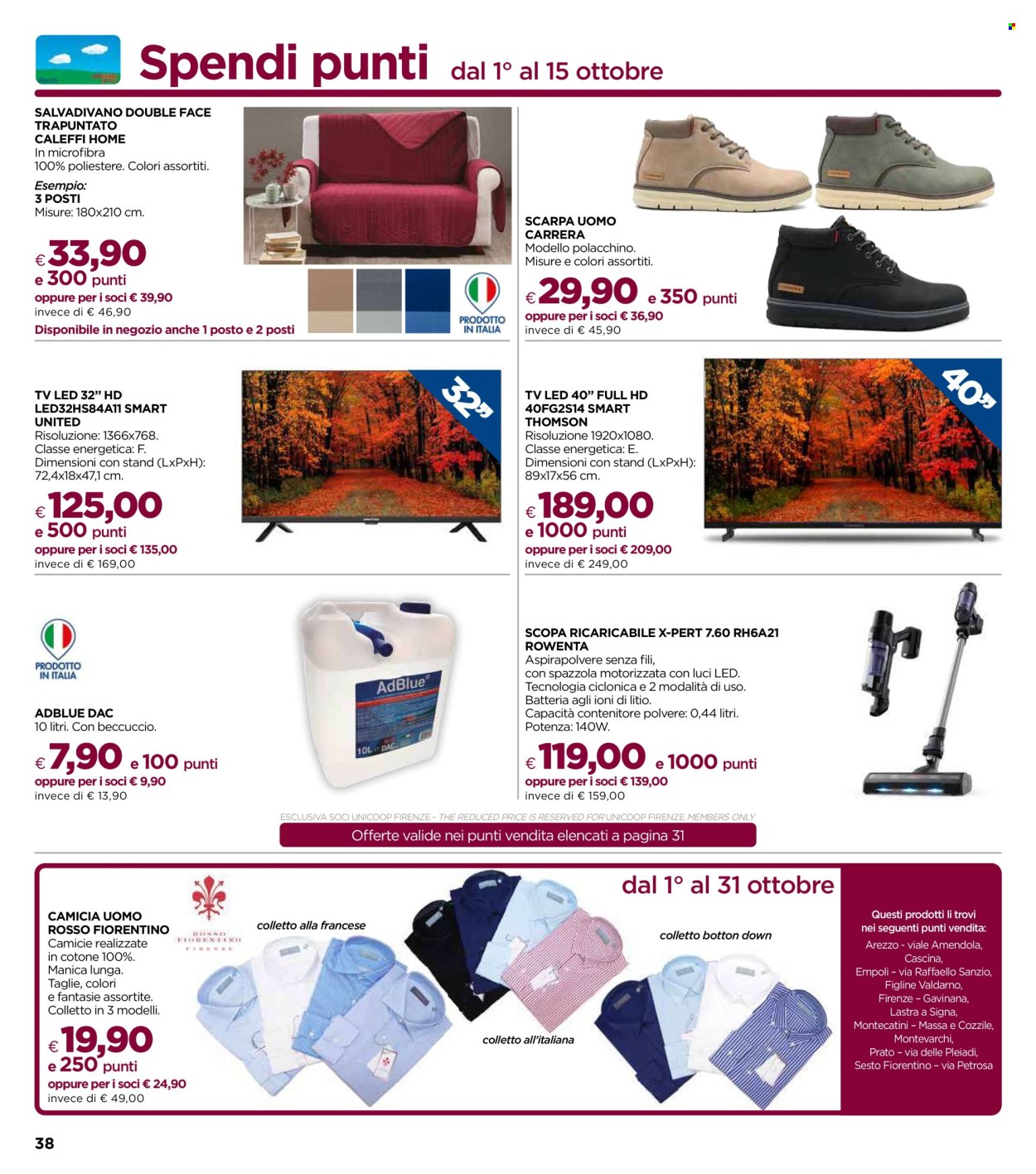 Volantino Coop - 2/10/2024 - 15/10/2024. Pagina 38