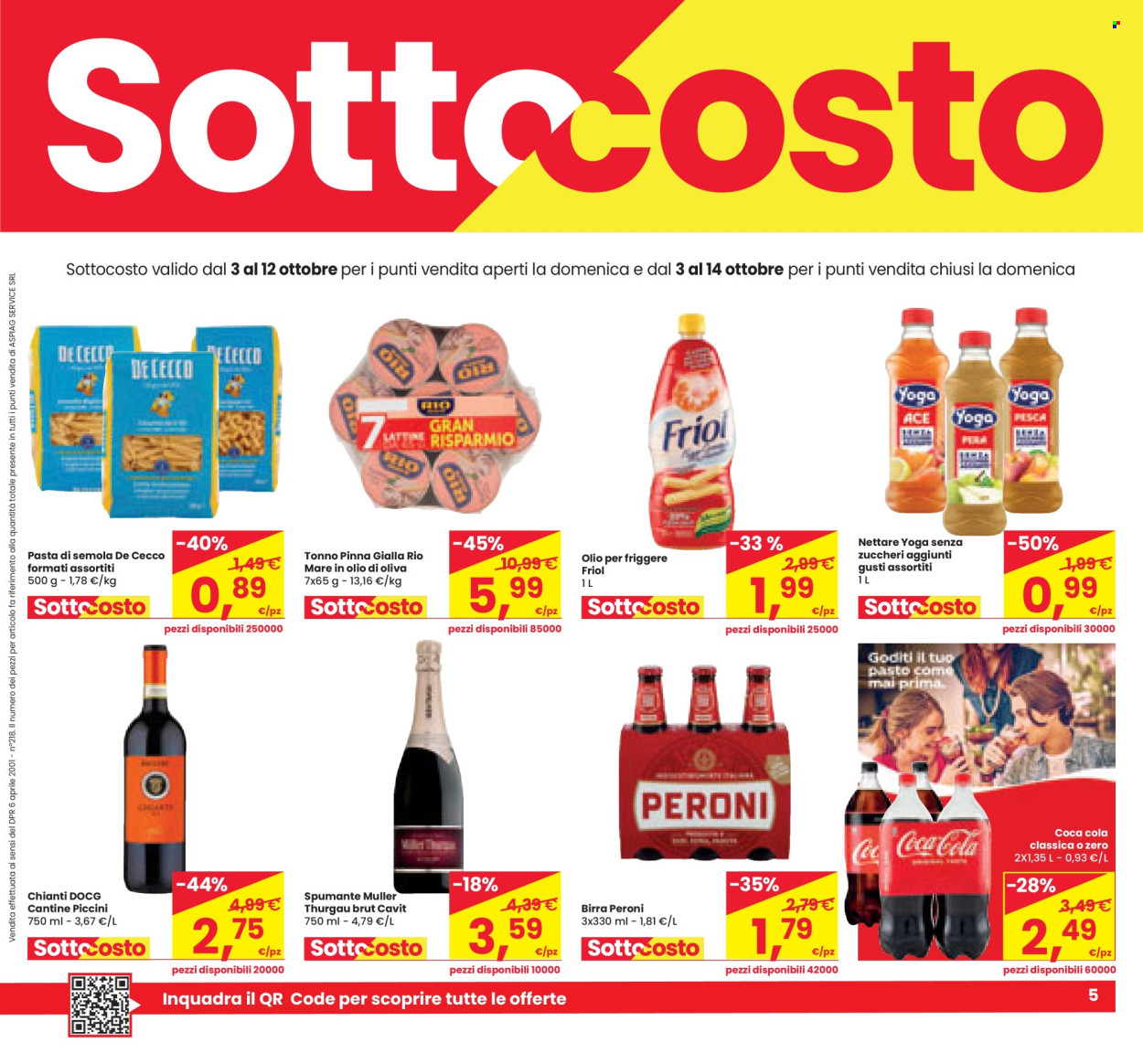 Volantino Eurospar - 3/10/2024 - 16/10/2024. Pagina 5