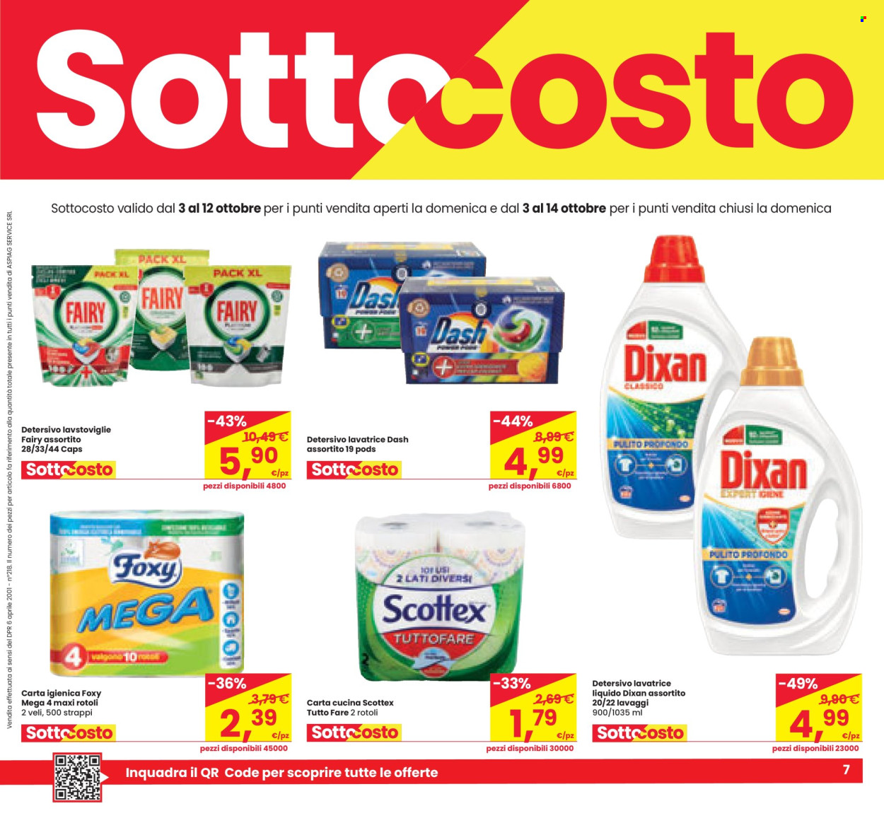 Volantino Eurospar - 3/10/2024 - 16/10/2024. Pagina 7