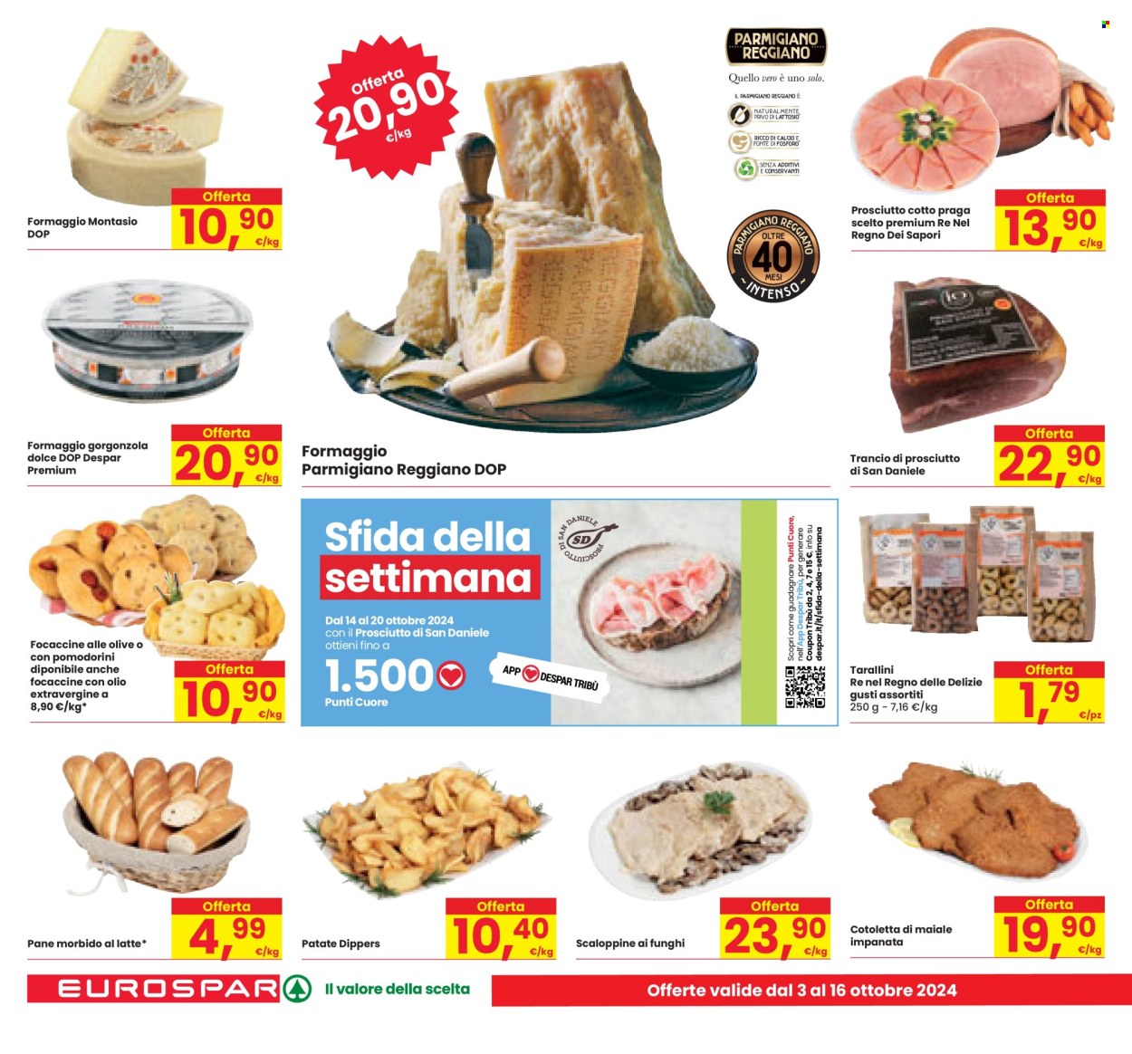 Volantino Eurospar - 3/10/2024 - 16/10/2024. Pagina 14