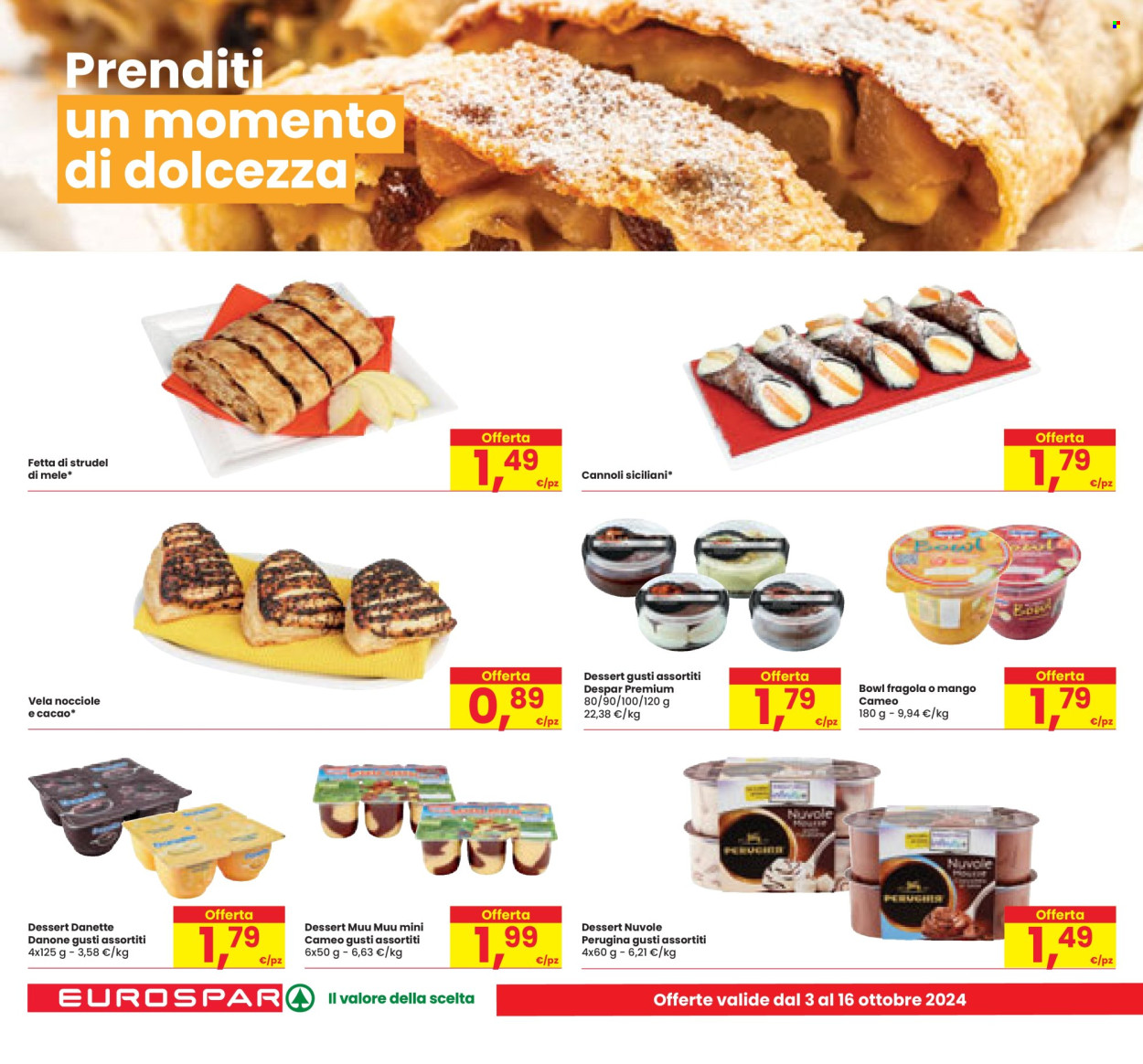 Volantino Eurospar - 3/10/2024 - 16/10/2024. Pagina 18