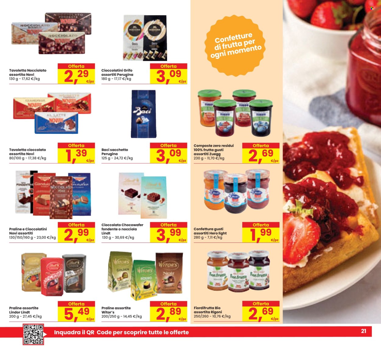 Volantino Eurospar - 3/10/2024 - 16/10/2024. Pagina 21