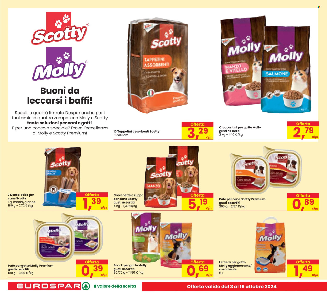 Volantino Eurospar - 3/10/2024 - 16/10/2024. Pagina 28