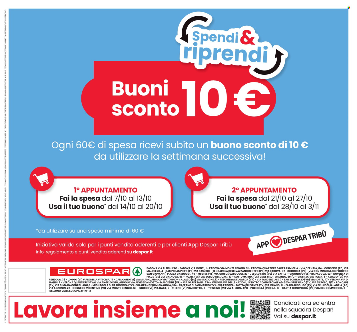 Volantino Eurospar - 3/10/2024 - 16/10/2024. Pagina 32