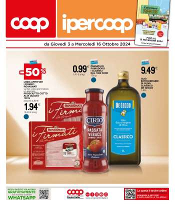 Volantino Coop - 3/10/2024 - 16/10/2024.