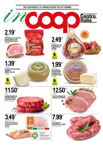 Volantino Coop - 3/10/2024 - 16/10/2024.