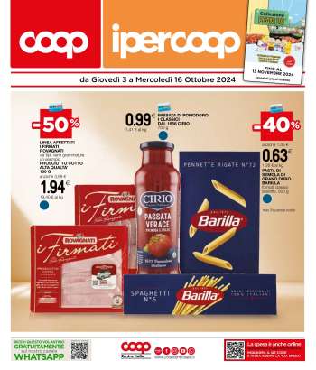 Volantino Coop - 3/10/2024 - 16/10/2024.