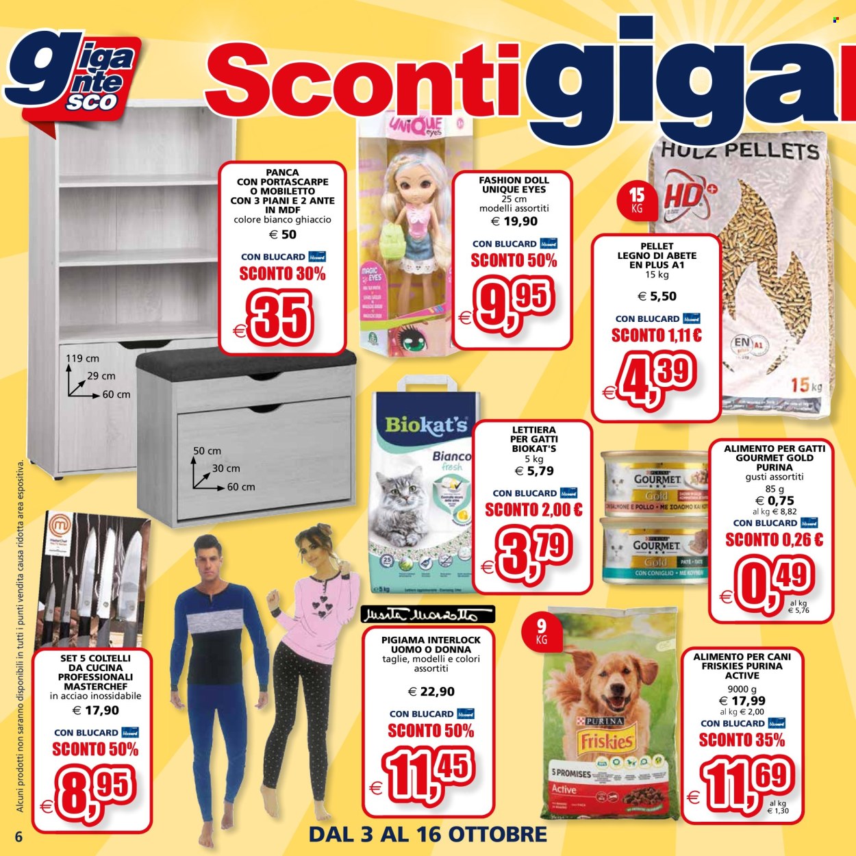 Volantino Il Gigante - 3/10/2024 - 16/10/2024. Pagina 6