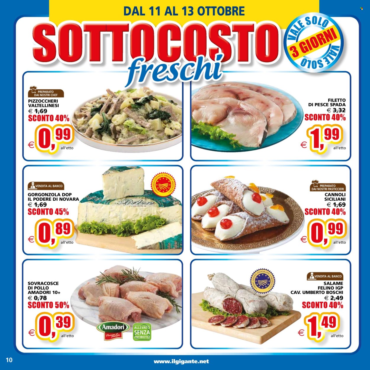 Volantino Il Gigante - 3/10/2024 - 16/10/2024. Pagina 10
