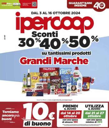 Volantino Coop - 3/10/2024 - 16/10/2024.