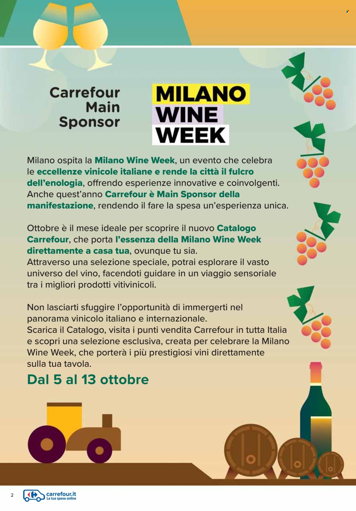 Volantino Carrefour - 7/10/2024 - 10/11/2024. Pagina 2