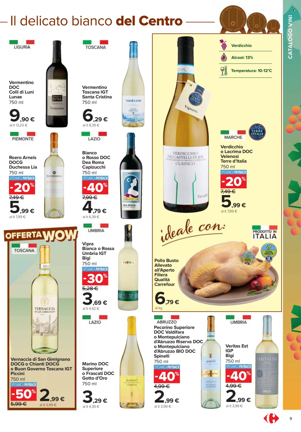 Volantino Carrefour - 7/10/2024 - 10/11/2024. Pagina 9