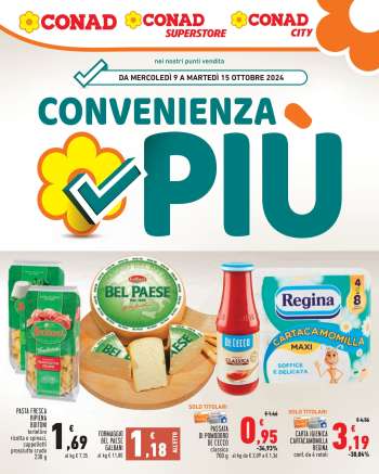 Volantino Conad - 9/10/2024 - 15/10/2024.