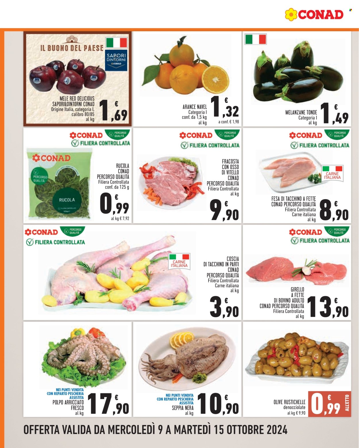Leták Conad - 9.10.2024 - 15.10.2024. Strana 2