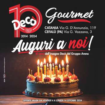 Volantino Deco - 4/10/2024 - 14/10/2024.