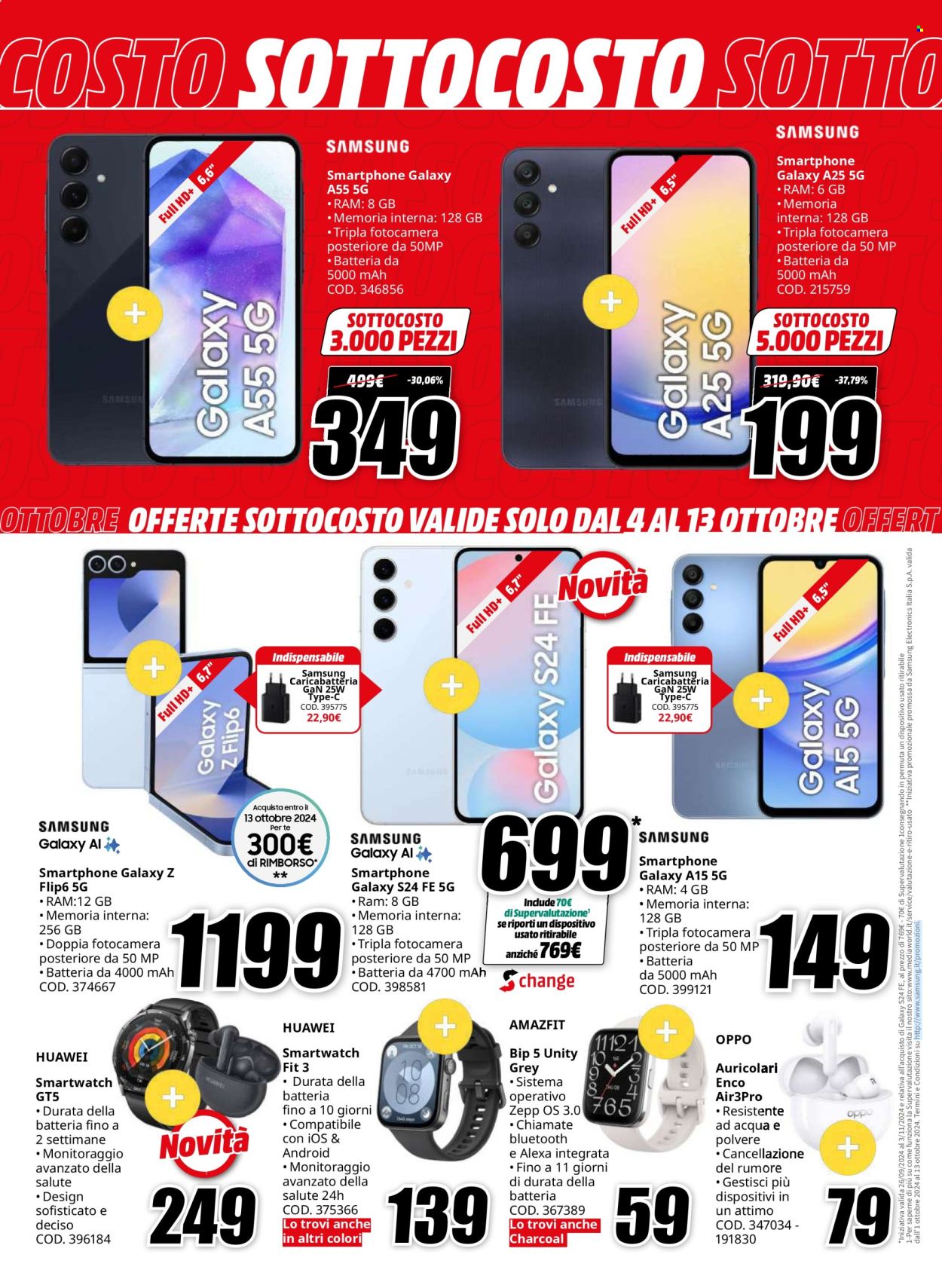 Volantino MediaWorld - 4/10/2024 - 17/10/2024. Pagina 2