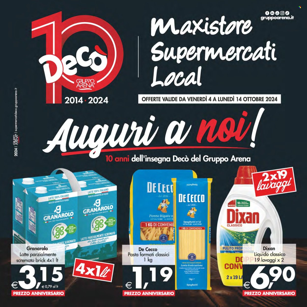 Volantino Deco - 4/10/2024 - 14/10/2024. Pagina 1