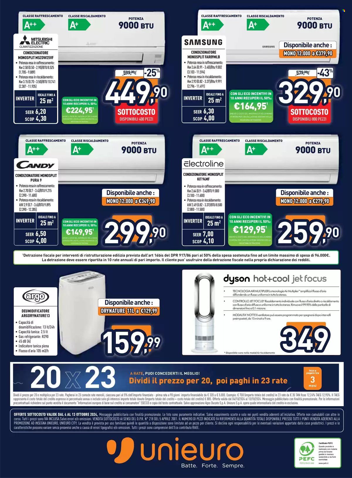 Volantino Unieuro - 4/10/2024 - 13/10/2024. Pagina 24