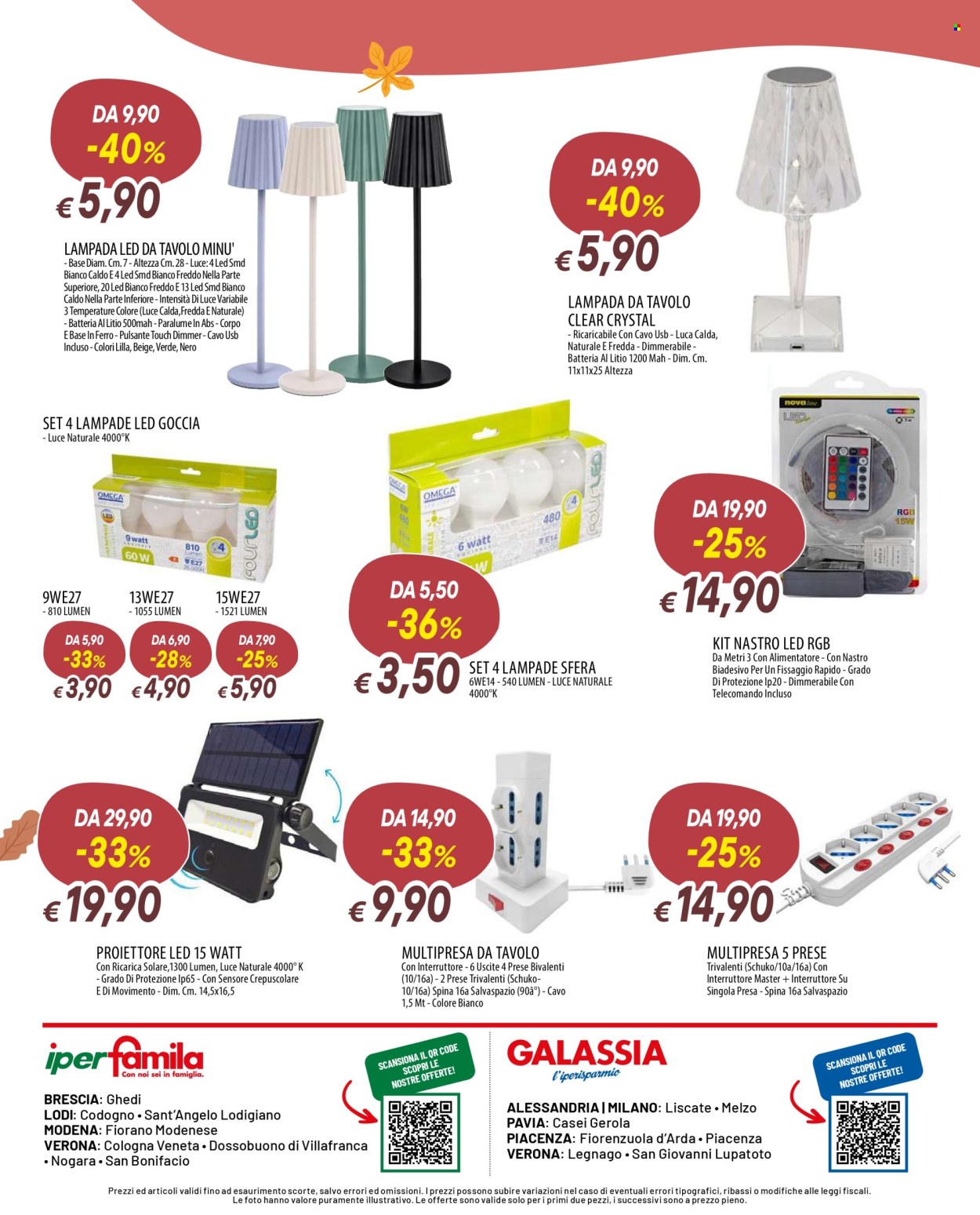 Volantino Famila - 7/10/2024 - 10/11/2024. Pagina 12