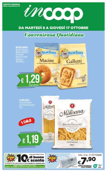 Volantino Coop - 8/10/2024 - 17/10/2024.