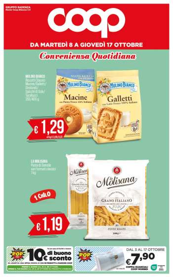 Volantino Coop - 8/10/2024 - 17/10/2024.