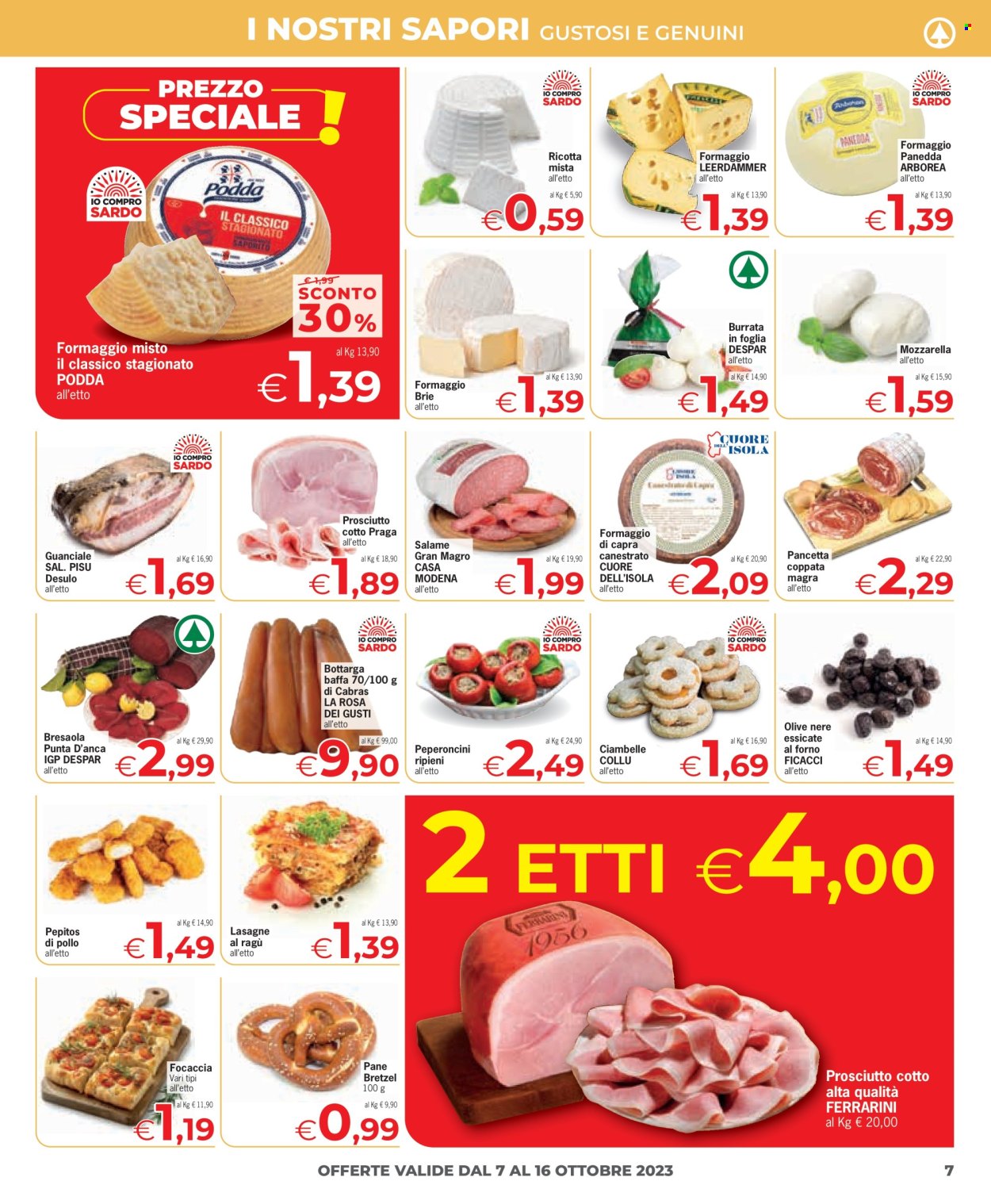 Volantino Eurospar - 7/10/2024 - 16/10/2024. Pagina 7