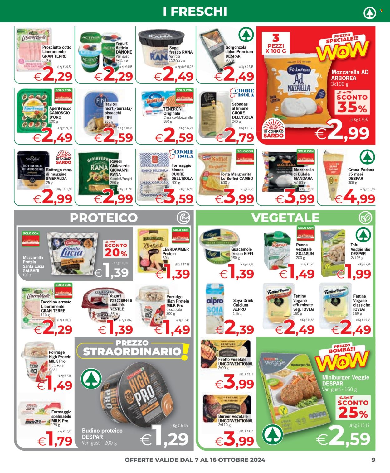 Volantino Eurospar - 7/10/2024 - 16/10/2024. Pagina 9