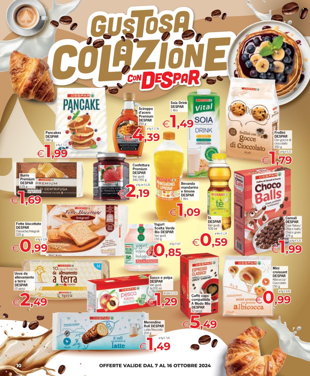 Volantino Eurospar - 7/10/2024 - 16/10/2024. Pagina 10