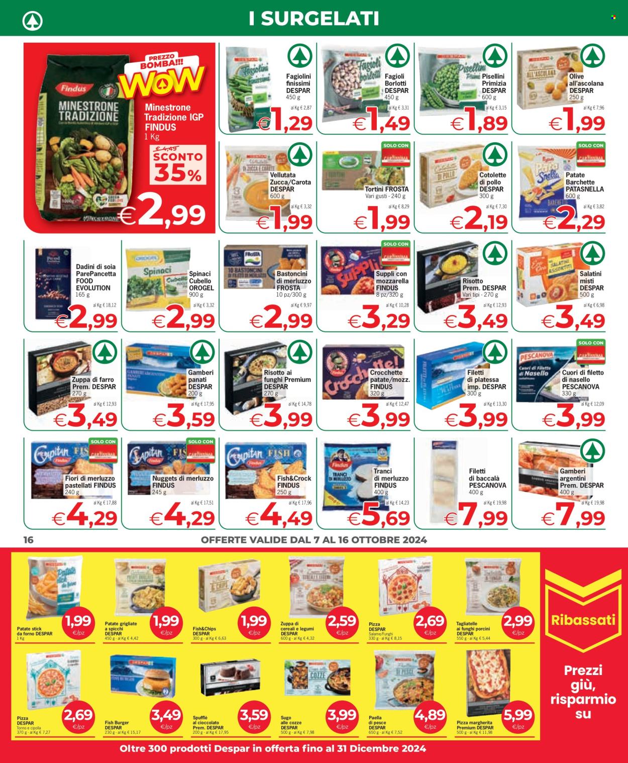 Volantino Eurospar - 7/10/2024 - 16/10/2024. Pagina 16