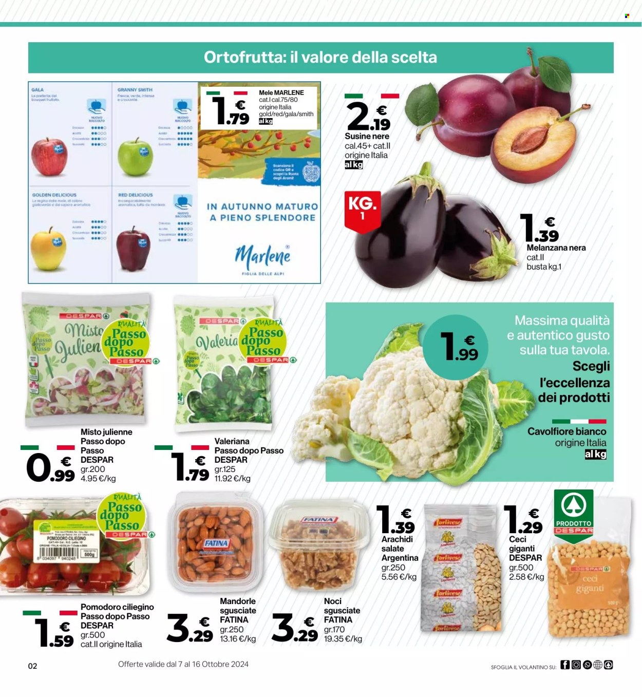 Leták Eurospar - 7.10.2024 - 16.10.2024. Strana 2