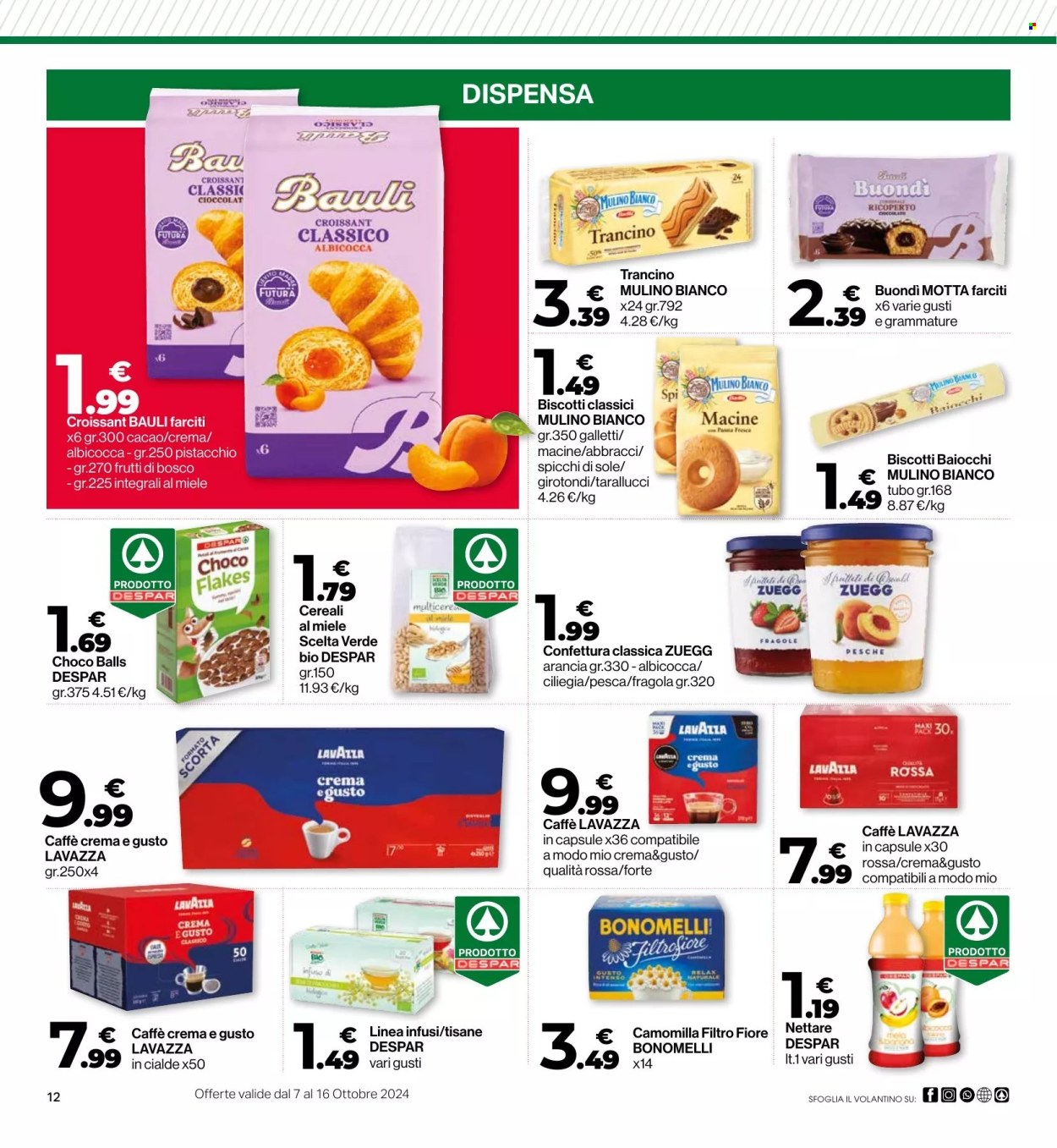 Leták Eurospar - 7.10.2024 - 16.10.2024. Strana 12