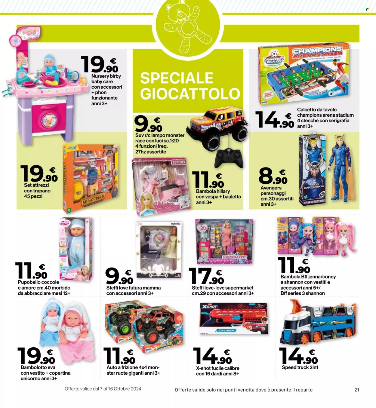 Volantino Eurospar - 7/10/2024 - 16/10/2024. Pagina 21