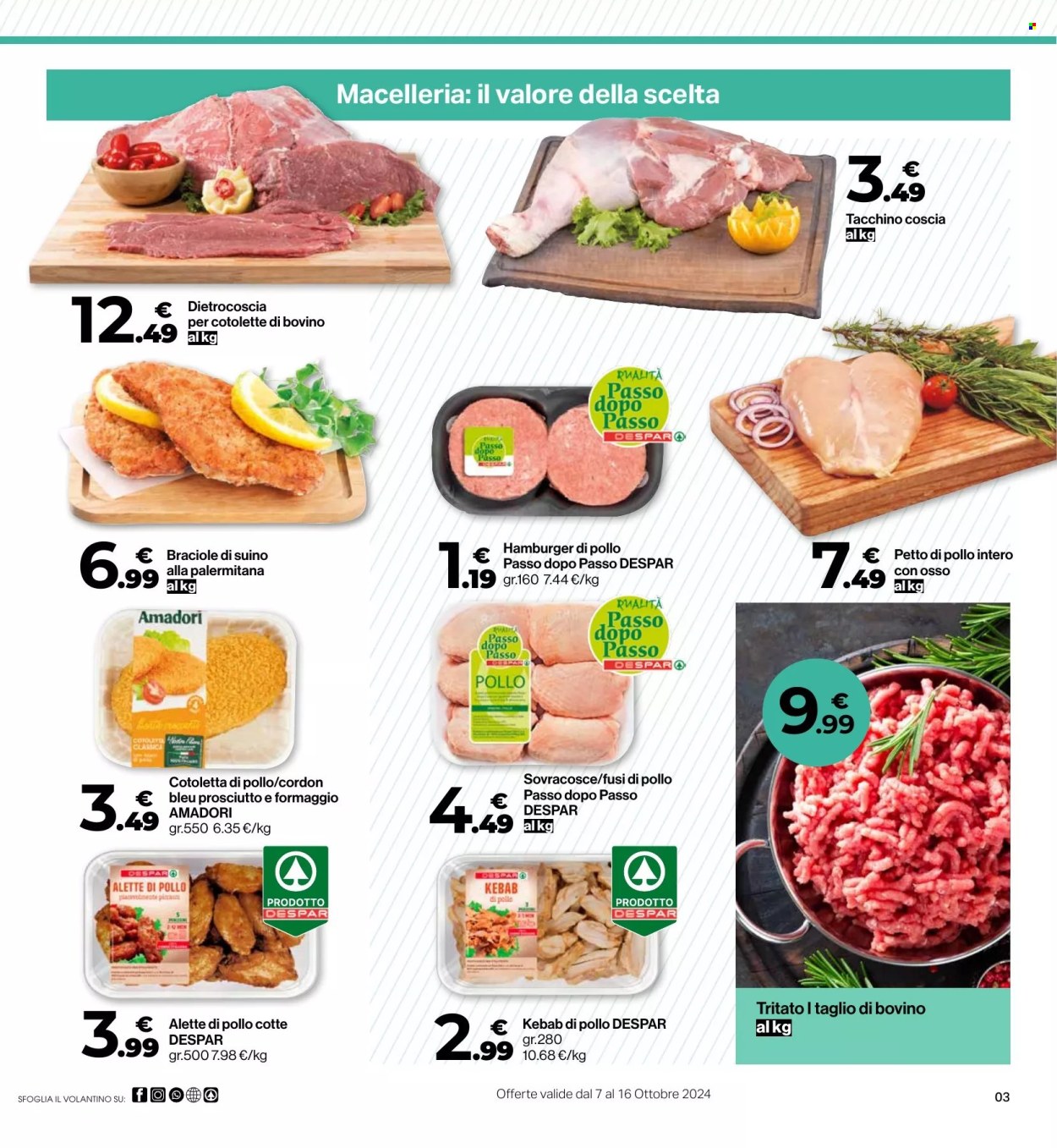 Volantino Interspar - 7/10/2024 - 16/10/2024. Pagina 3