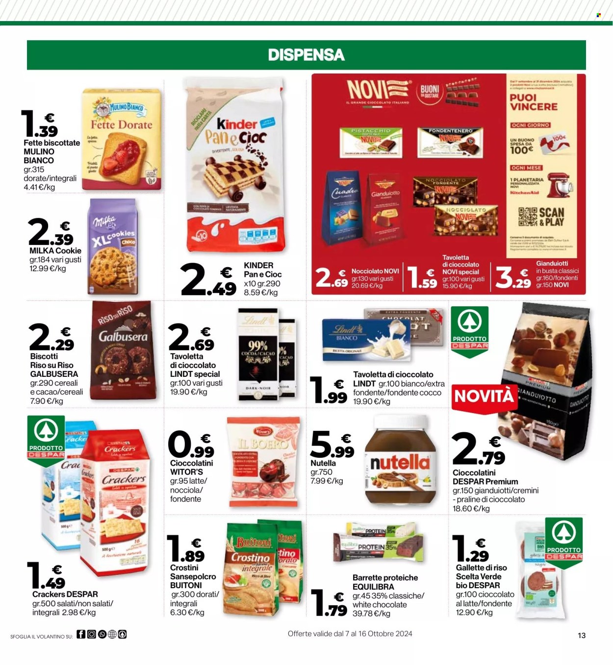 Leták Interspar - 7.10.2024 - 16.10.2024. Strana 13