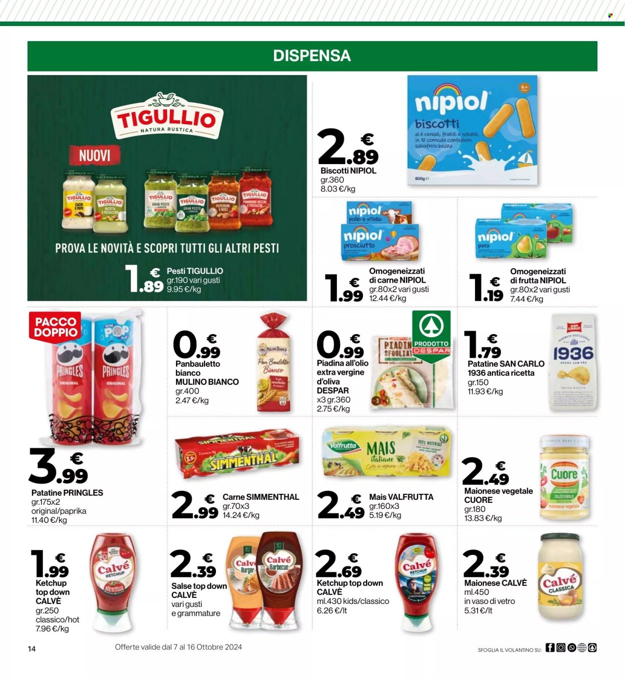 Leták Interspar - 7.10.2024 - 16.10.2024. Strana 14