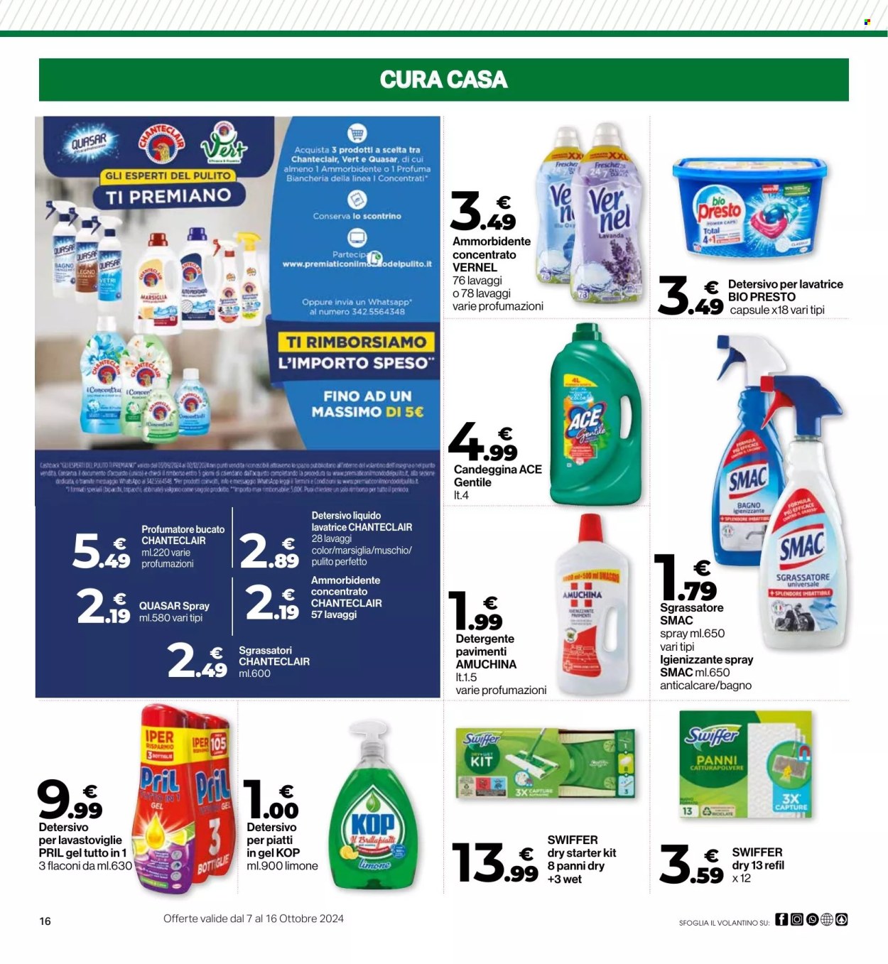 Volantino Interspar - 7/10/2024 - 16/10/2024. Pagina 16
