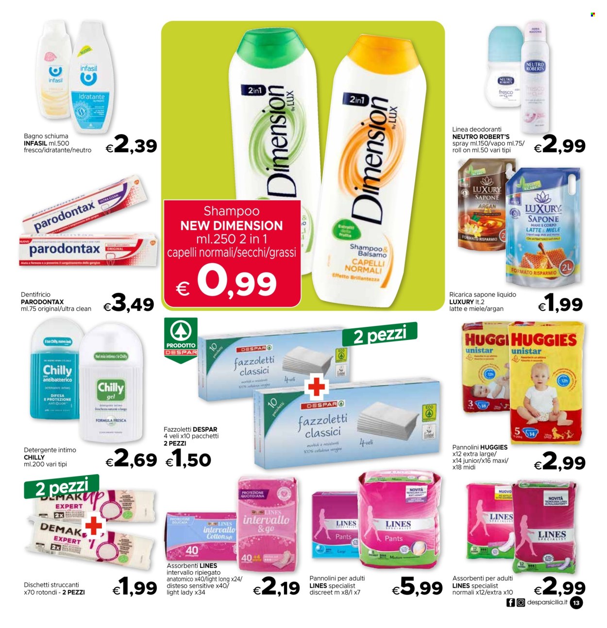 Volantino Despar - 7/10/2024 - 16/10/2024. Pagina 13