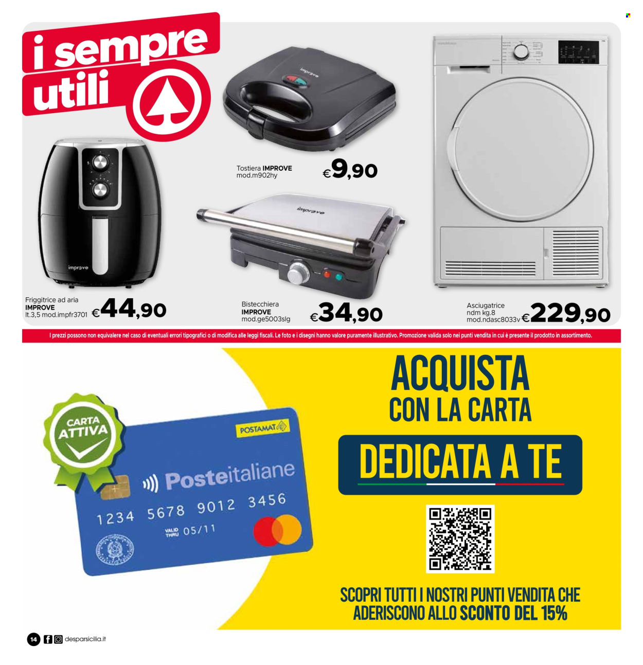 Volantino Despar - 7/10/2024 - 16/10/2024. Pagina 14