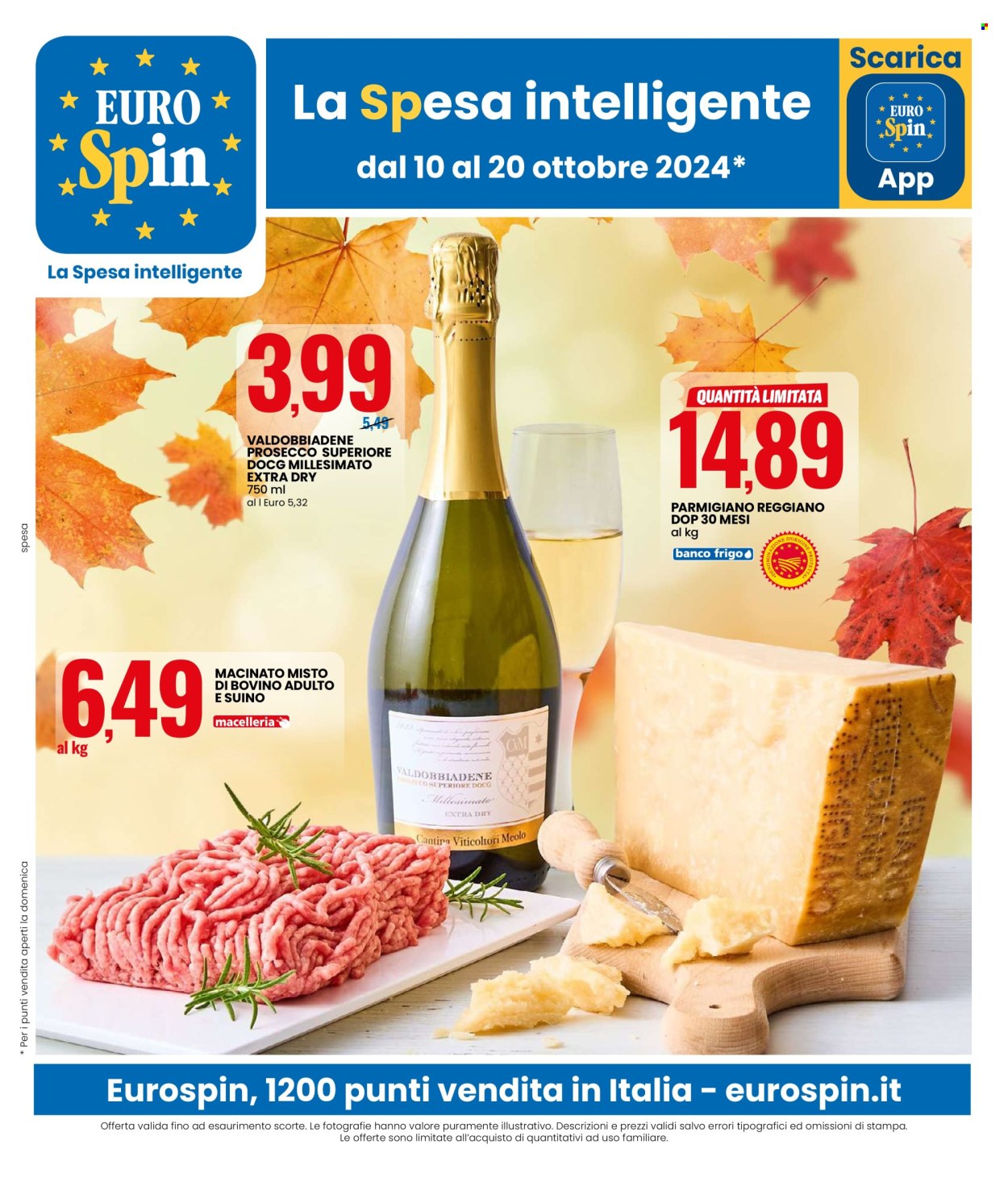 Volantino EuroSpin - 10/10/2024 - 20/10/2024. Pagina 1