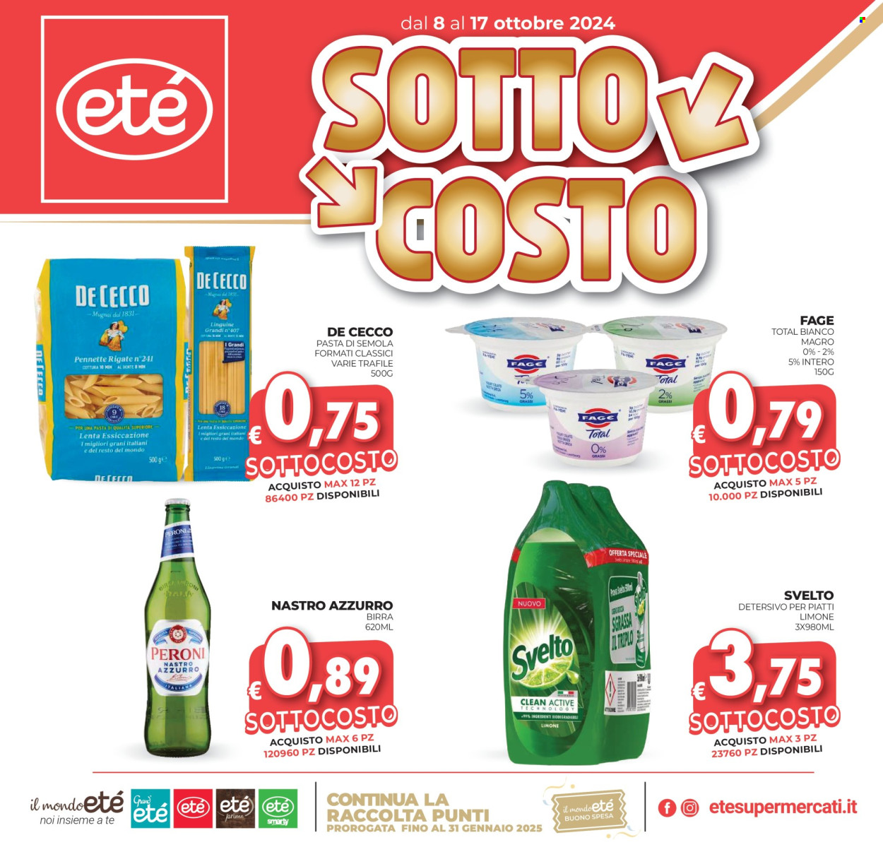Leták Eté - 8.10.2024 - 17.10.2024. Strana 1