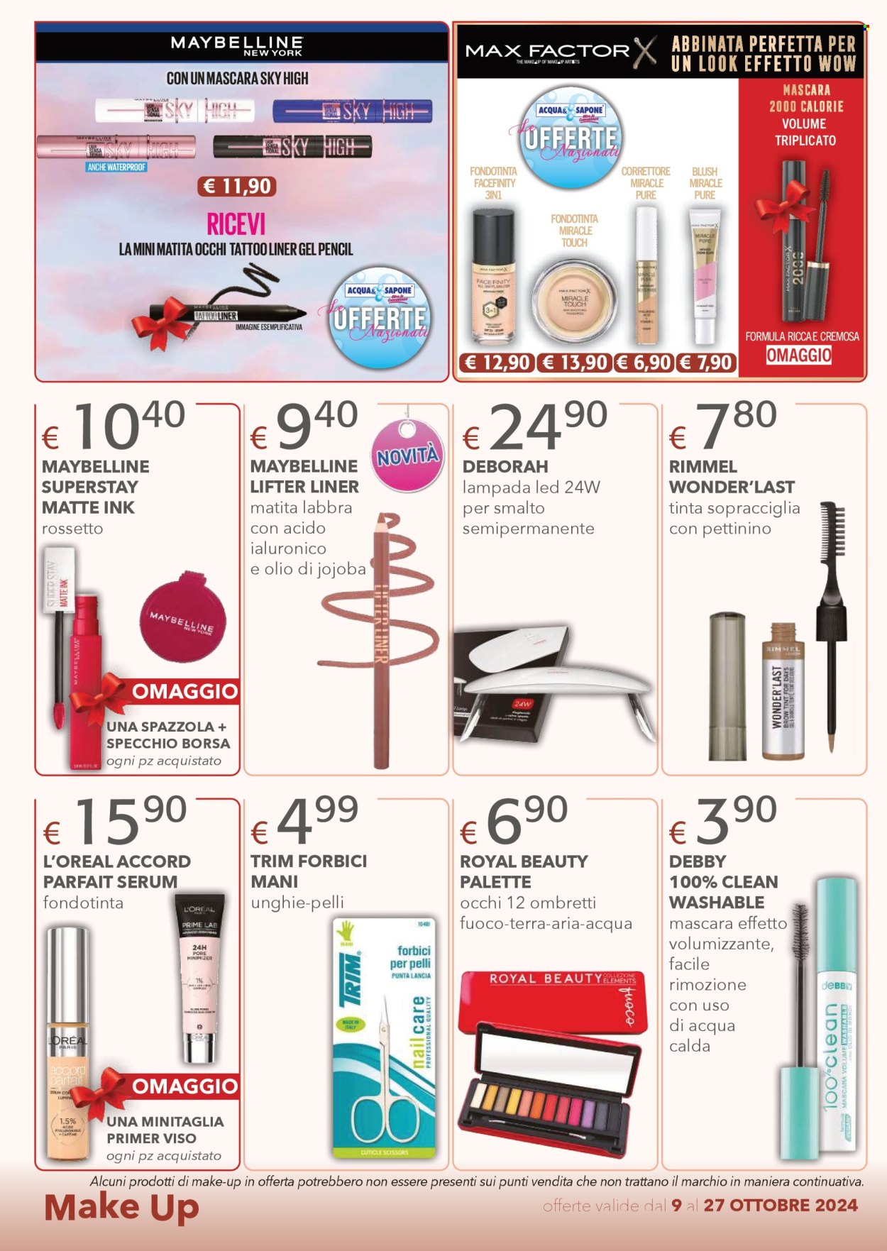 Volantino Acqua & Sapone - 9/10/2024 - 27/10/2024. Pagina 18