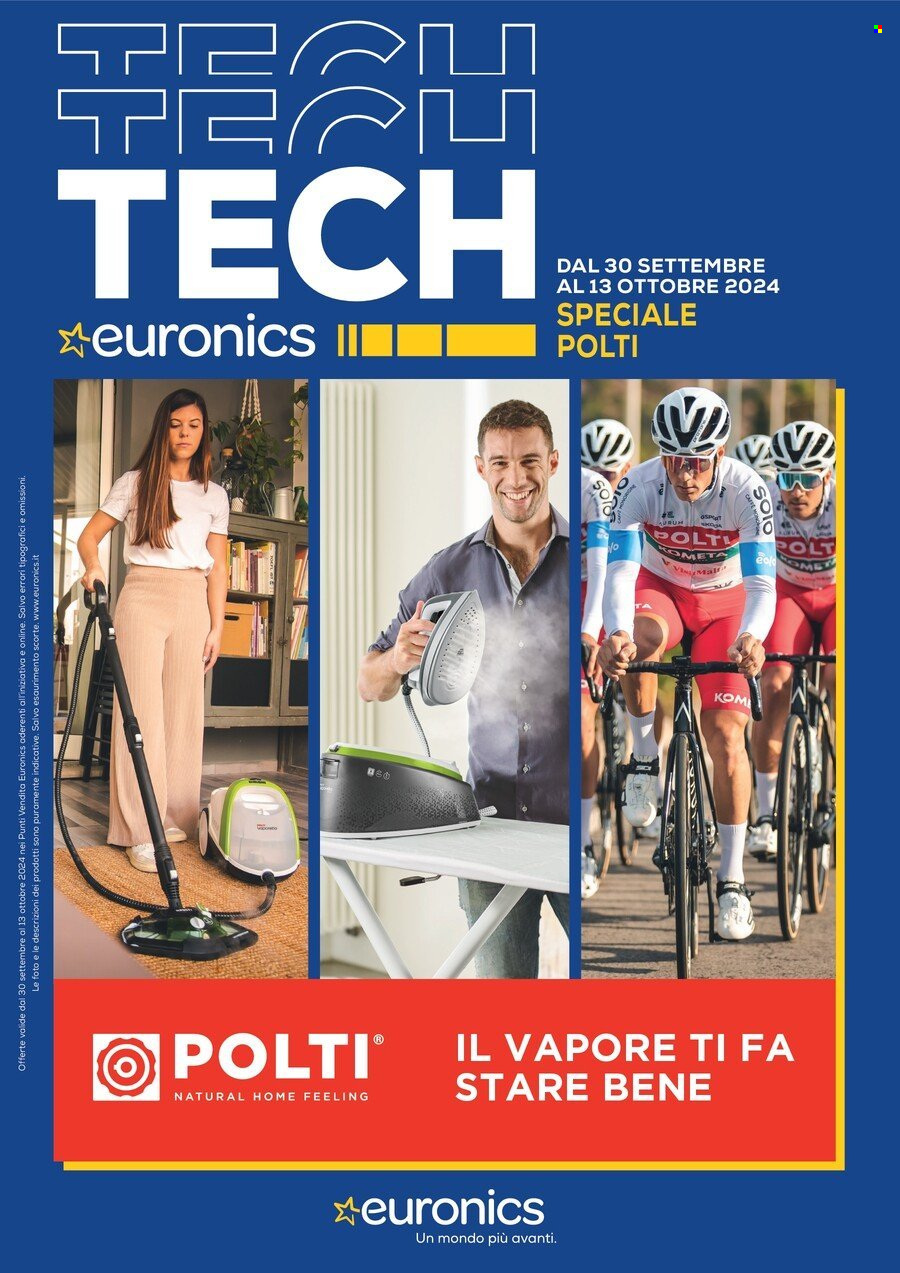 Volantino Euronics - 30/9/2024 - 13/10/2024. Pagina 1