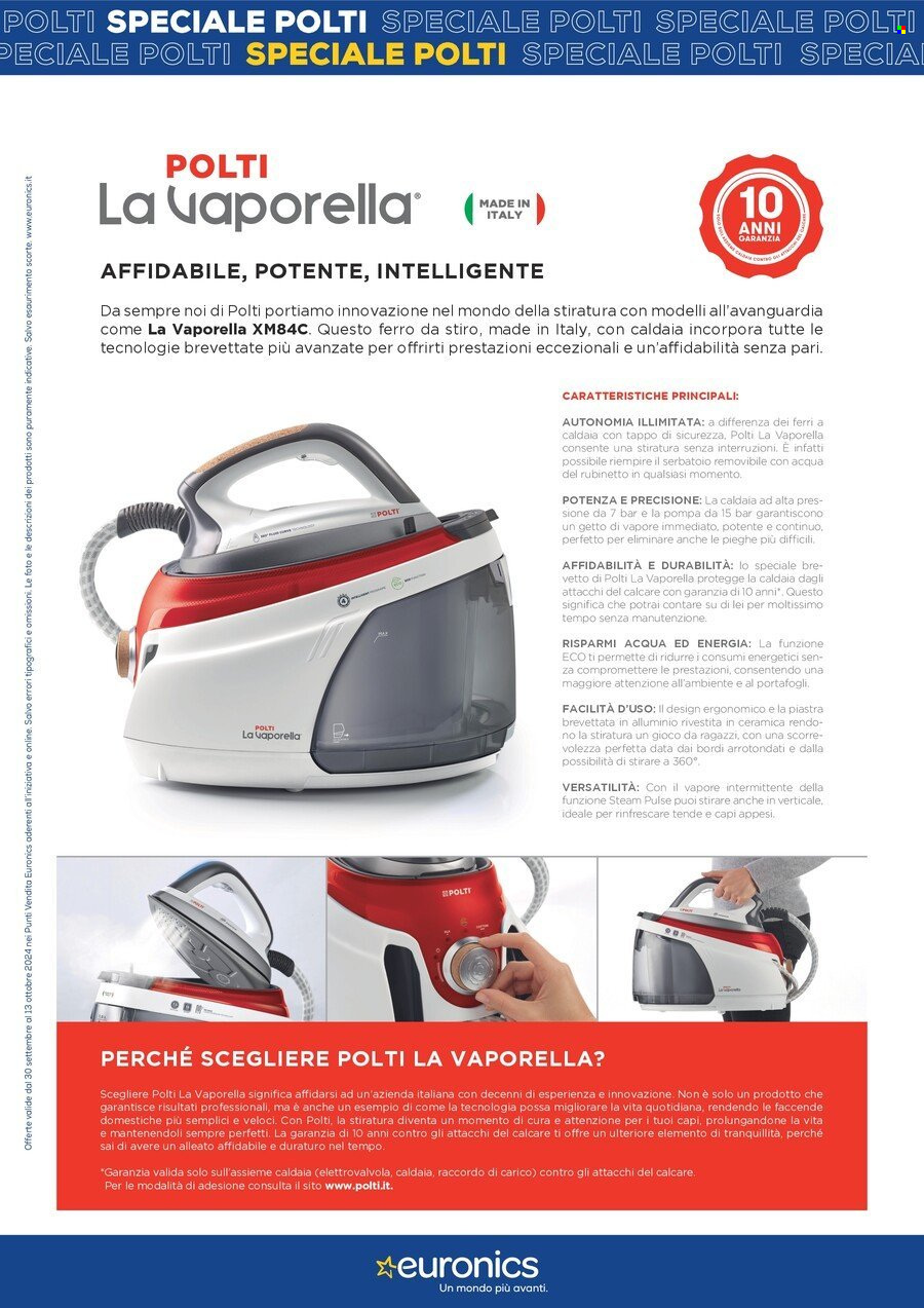 Volantino Euronics - 30/9/2024 - 13/10/2024. Pagina 3