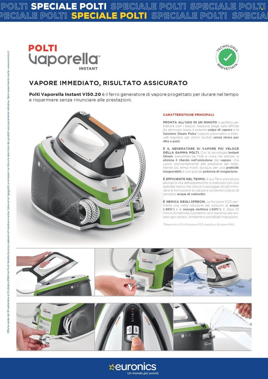Volantino Euronics - 30/9/2024 - 13/10/2024. Pagina 5