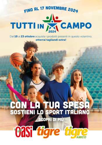 Volantino Oasi - 10/10/2024 - 23/10/2024.