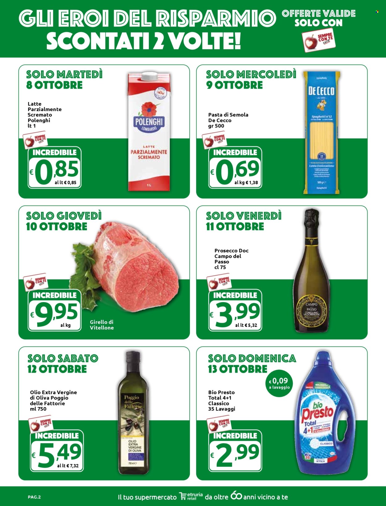 Volantino Carrefour - 8/10/2024 - 20/10/2024. Pagina 2