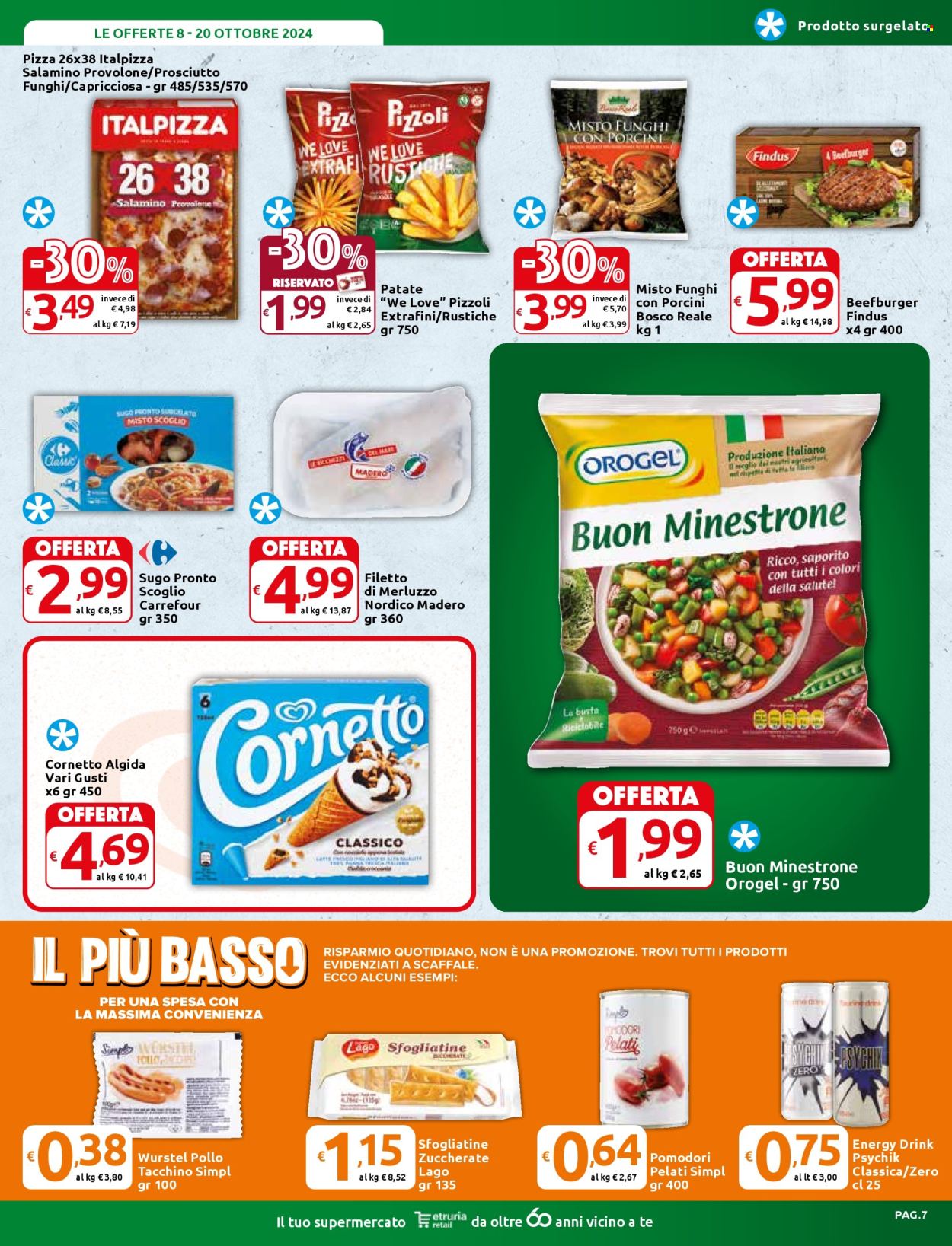 Volantino Carrefour - 8/10/2024 - 20/10/2024. Pagina 7
