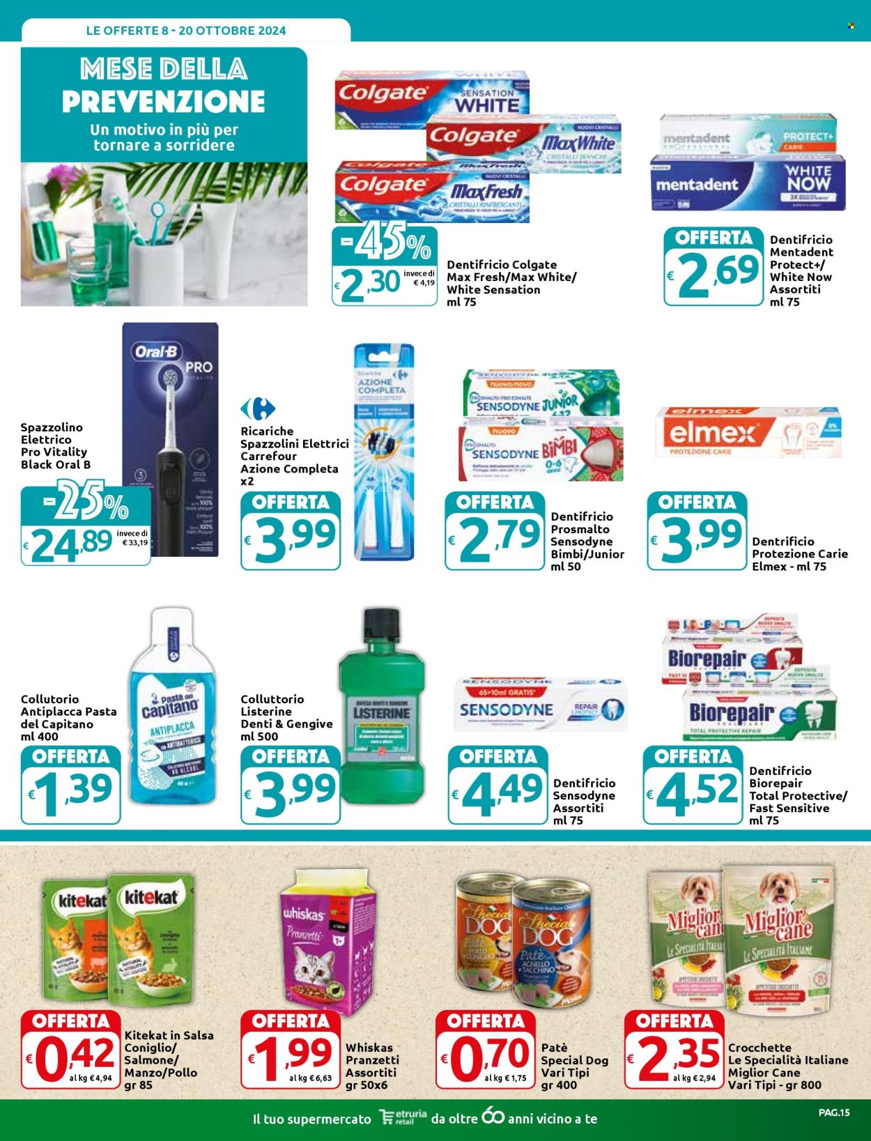 Volantino Carrefour - 8/10/2024 - 20/10/2024. Pagina 15