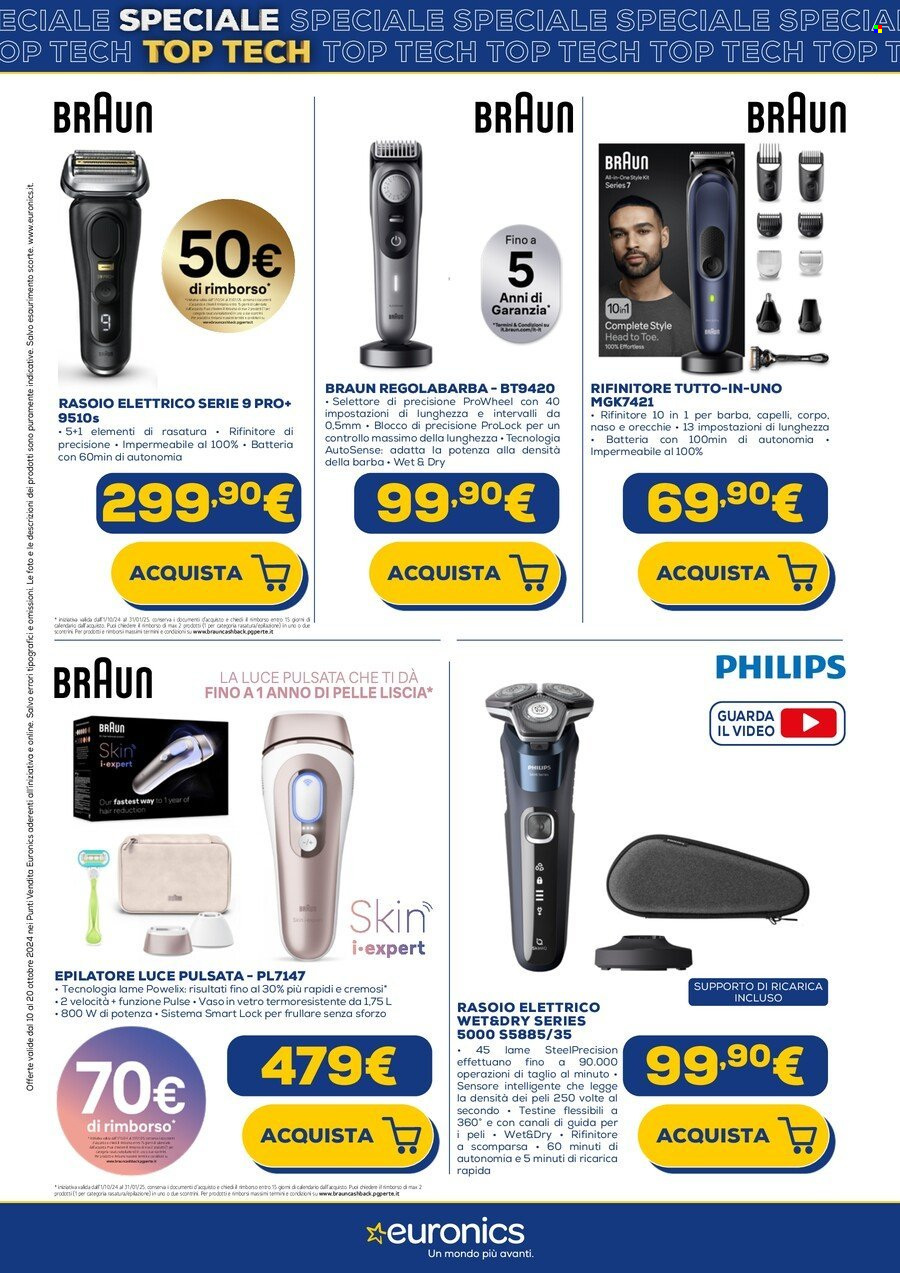 Volantino Euronics - 10/10/2024 - 20/10/2024. Pagina 23