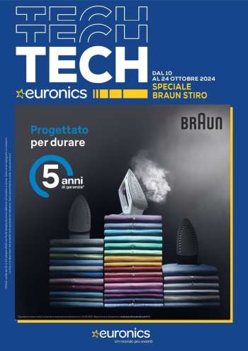 Volantino Euronics - 10/10/2024 - 24/10/2024.